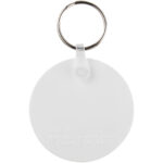 Tait circle-shaped recycled keychain - Image 4