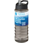 H2O Active® Eco Treble 750 ml spout lid sport bottle - Image 2