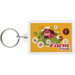 Vito C1 rectangular keychain - Image 3