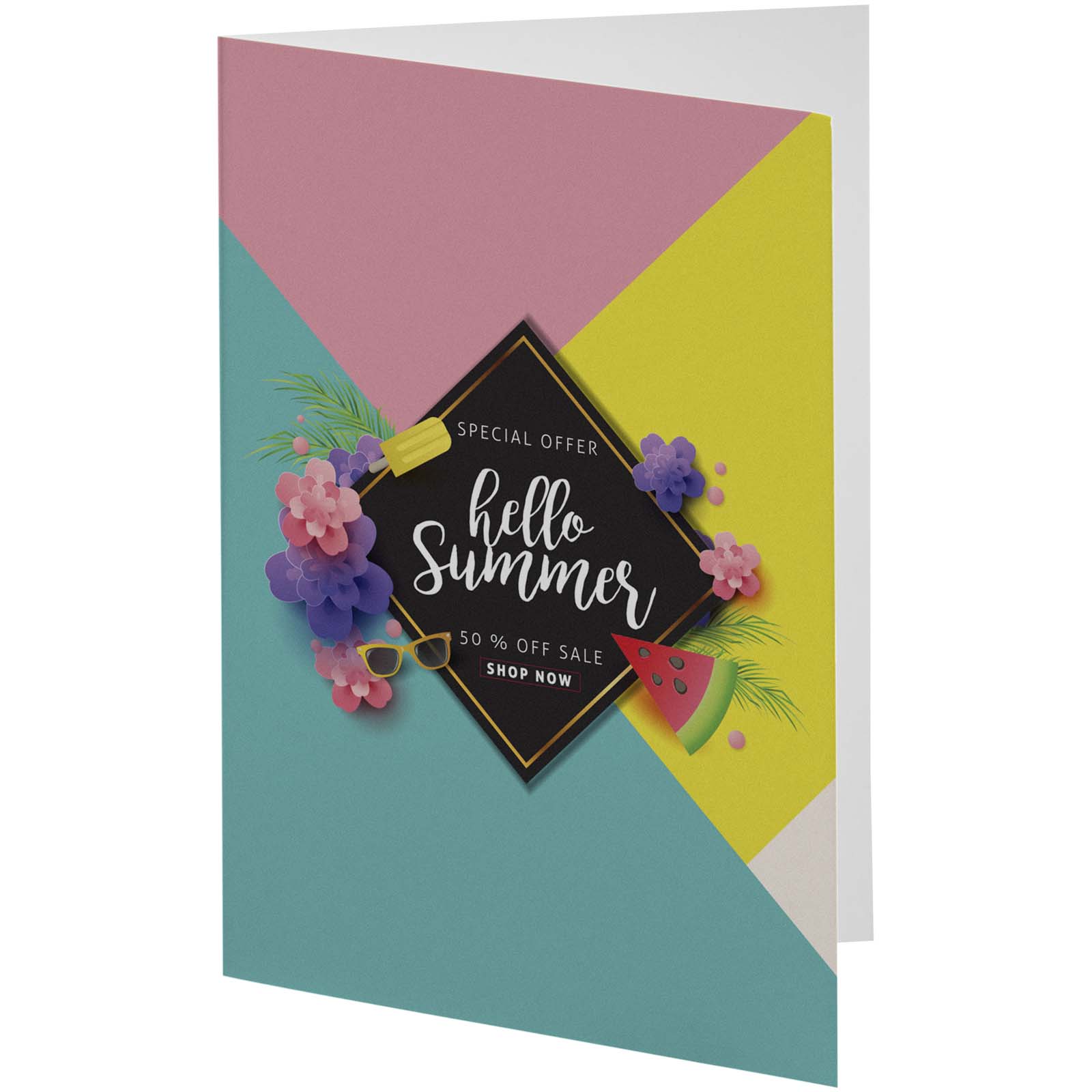 21075201 Herald A6 greeting card - Image 1