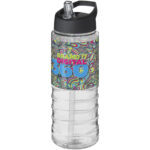 H2O Active® Treble 750 ml spout lid sport bottle - Image 2