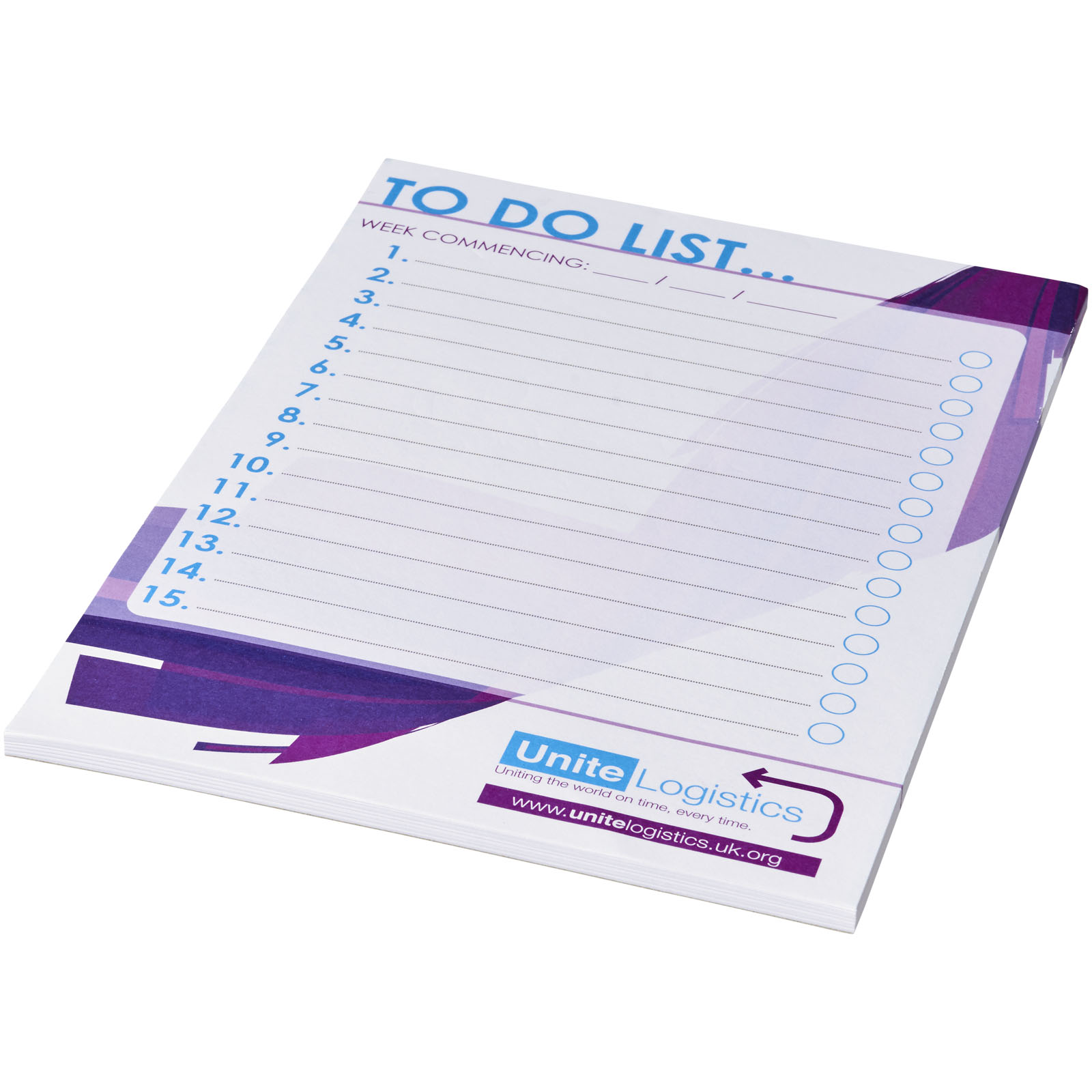 2120300 Desk-Mate® A5 notepad - Image 1