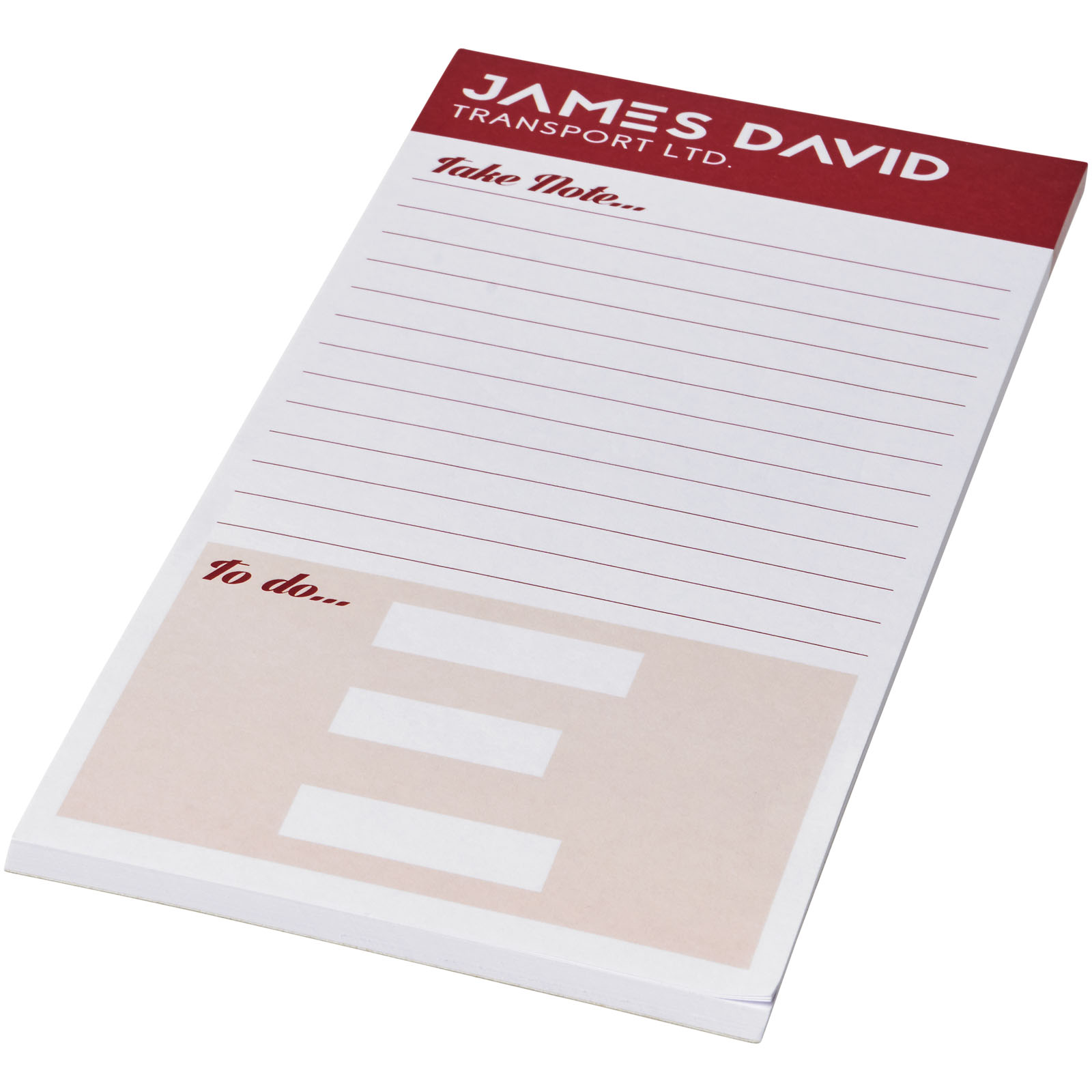 2120600 Desk-Mate® 1/3 A4 notepad - Image 1