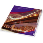 Desk-Mate® A4 spiral notebook with printed back cover - Image 3