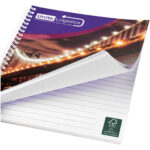 Desk-Mate® A4 spiral notebook with printed back cover - Image 5
