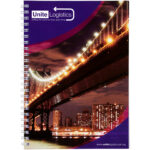 Desk-Mate® A4 spiral notebook with printed back cover - Image 2