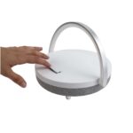 Prixton 4-in-1 10W Bluetooth® speaker with LED light and wireless charging base - Image 3