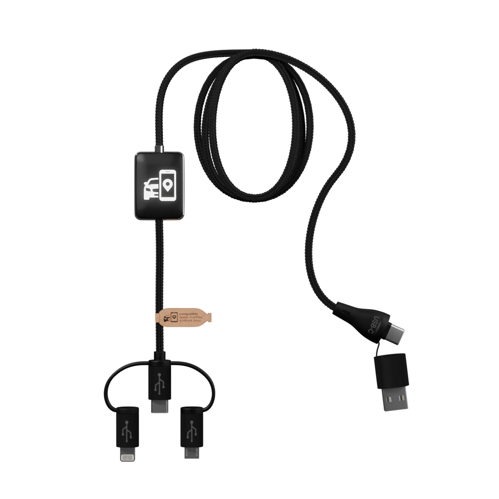 2PX12190 SCX.design C48 CarPlay 5-in-1 charging cable - Image 1