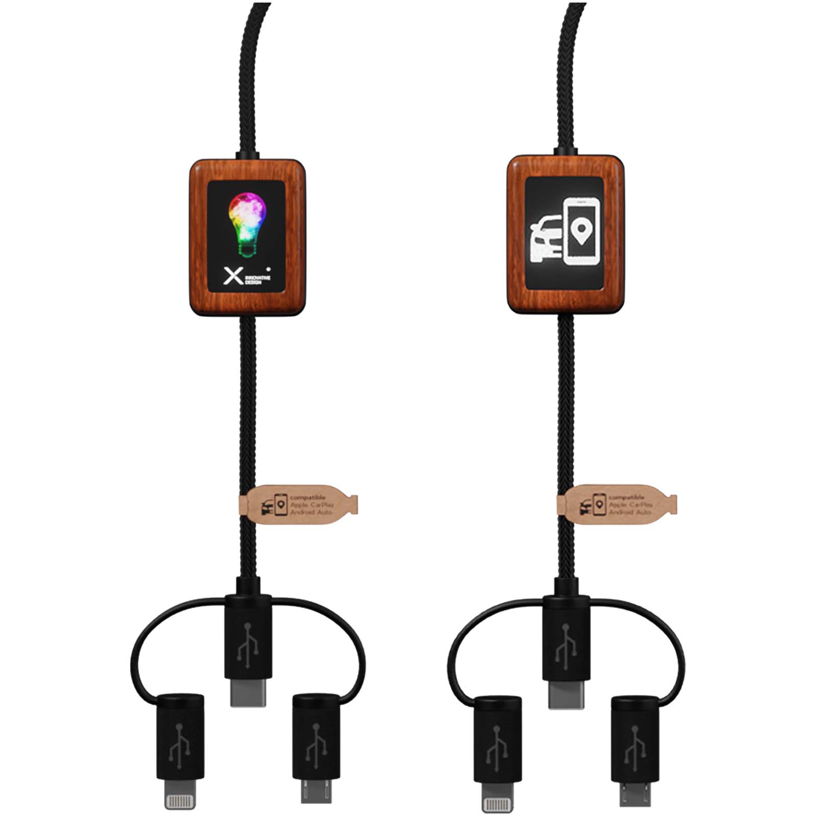 2PX13890 SCX.design C46 5-in-1 CarPlay cable - Image 1