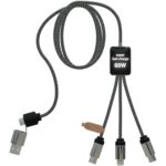 SCX.design C33 60W Type-C charging cable with dual light-up logo - Image 4