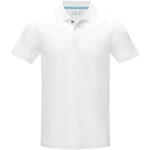 Graphite short sleeve men’s organic polo - Image 4