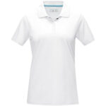 Graphite short sleeve women’s organic polo - Image 4