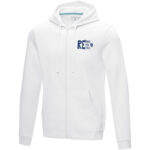 Ruby men’s organic recycled full zip hoodie - Image 2