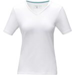 Kawartha short sleeve women's organic v-neck t-shirt - Image 4