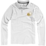 Calgary 200 g/m2 long sleeve men's polo - Image 3