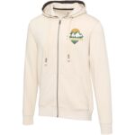 Arora 300 g/m2 unisex full zip hoodie - Image 2