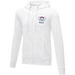 Charon 240 g/m2 unisex full zip hoodie - Image 2