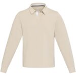 Clyde unisex organic rugby polo sweatshirt - Image 2