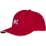 Ceto 5 panel 175 g/m2 sandwich cap - Image 2