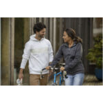 Sayan women's half zip anorak hooded sweater - Image 5