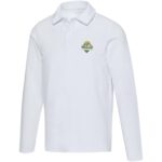 Apollo 245 g/m² long sleeve unisex polo - Image 2