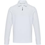 Apollo 245 g/m² long sleeve unisex half zip polo - Image 3