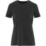 Nanaimo 160 g/m2 short sleeve washed women's t-shirt - Image 3