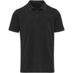 Calgary 200 g/m2 washed men's polo - Image 3