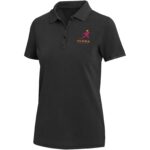 Calgary 200 g/m2 washed women's polo - Image 2