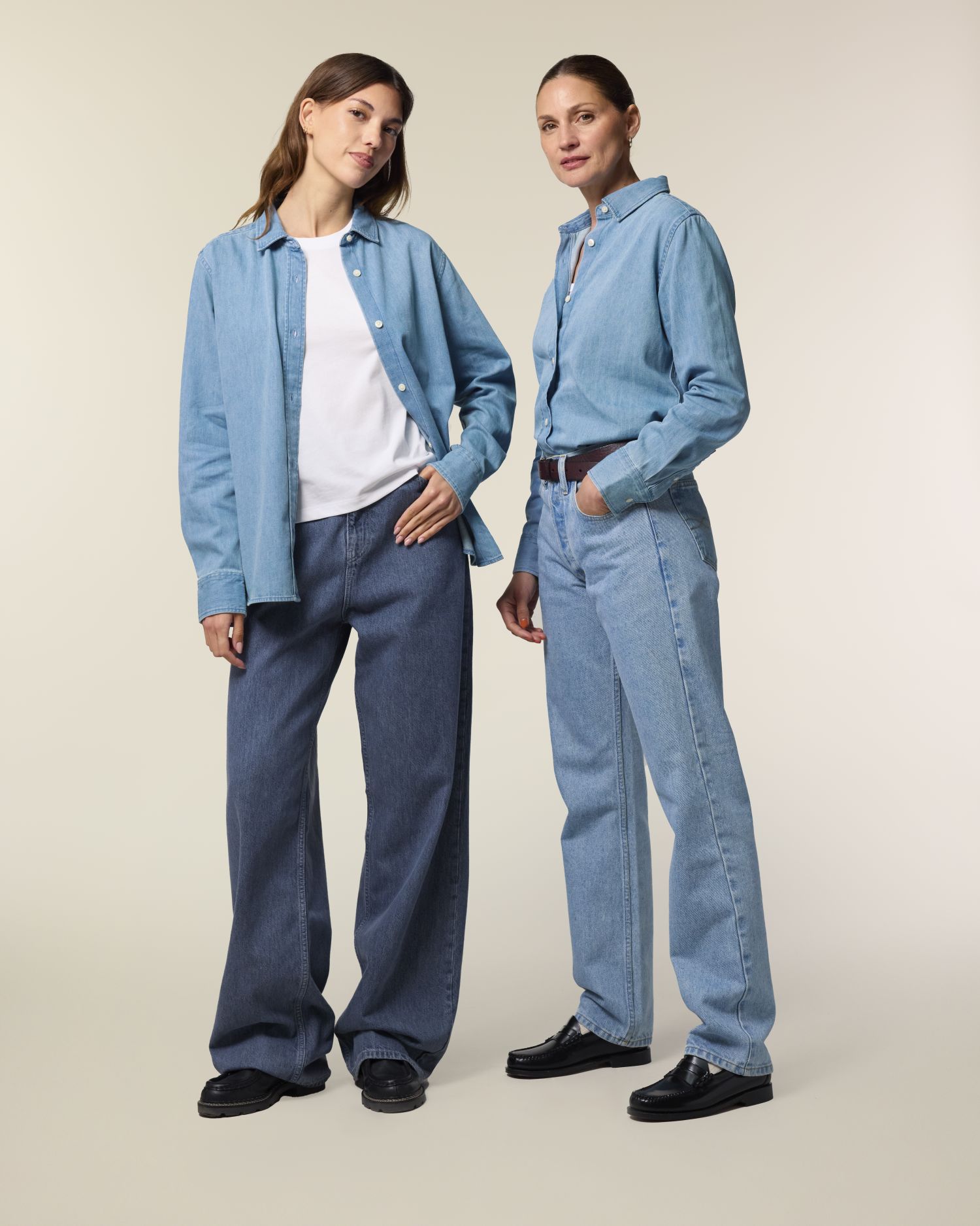 DFM0_STWW970_C370 Stella Denim Shirt - The Women's Denim Shirt - Image 1