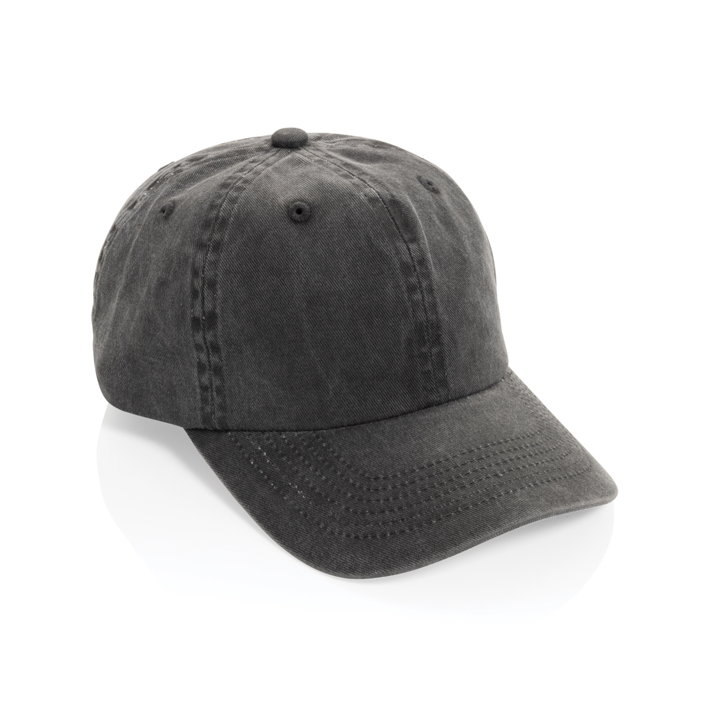 P453.0401__B_1__88fc59d0a85449e6afba51daded8a599 BEAU AWARE™ Washed 6 panel 270gsm cotton twill cap - Image 1