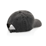 BEAU AWARE™ Washed 6 panel 270gsm cotton twill cap - Image 2