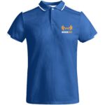 Tamil 150 g/m² short sleeve men's sports polo - Image 2