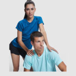 Bahrain 135 g/m2 short sleeve men's sports t-shirt - Image 4