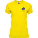 Bahrain 135 g/m2 short sleeve women's sports t-shirt - Image 2