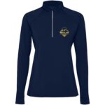 Estambul 200 g/m² long sleeve women's half zip sweatshirt - Image 2