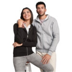 Montblanc 280 g/m² unisex full zip hoodie - Image 4