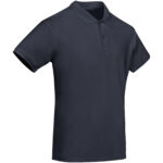 Prince 210 g/m² organic cotton short sleeve men's polo - Image 4