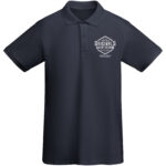 Prince 210 g/m² organic cotton short sleeve men's polo - Image 2