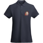 Prince 210 g/m² organic cotton short sleeve women's polo - Image 2