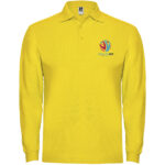 Estrella 220 g/m² long sleeve men's polo - Image 2
