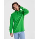 Estrella 220 g/m² long sleeve men's polo - Image 4
