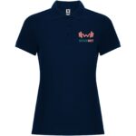 Pegaso Premium 220 g/m² short sleeve women's polo - Image 2