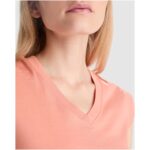 Victoria 155 g/m² short sleeve women's v-neck t-shirt - Image 4