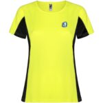 Shanghai 140 g/m² short sleeve women's sports t-shirt - Image 2