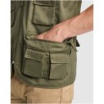 Venera 200 g/m2 v-neck multi-pocket workwear vest - Image 4