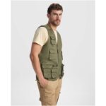 Venera 200 g/m2 v-neck multi-pocket workwear vest - Image 5