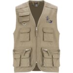 Venera 200 g/m2 v-neck multi-pocket workwear vest - Image 2