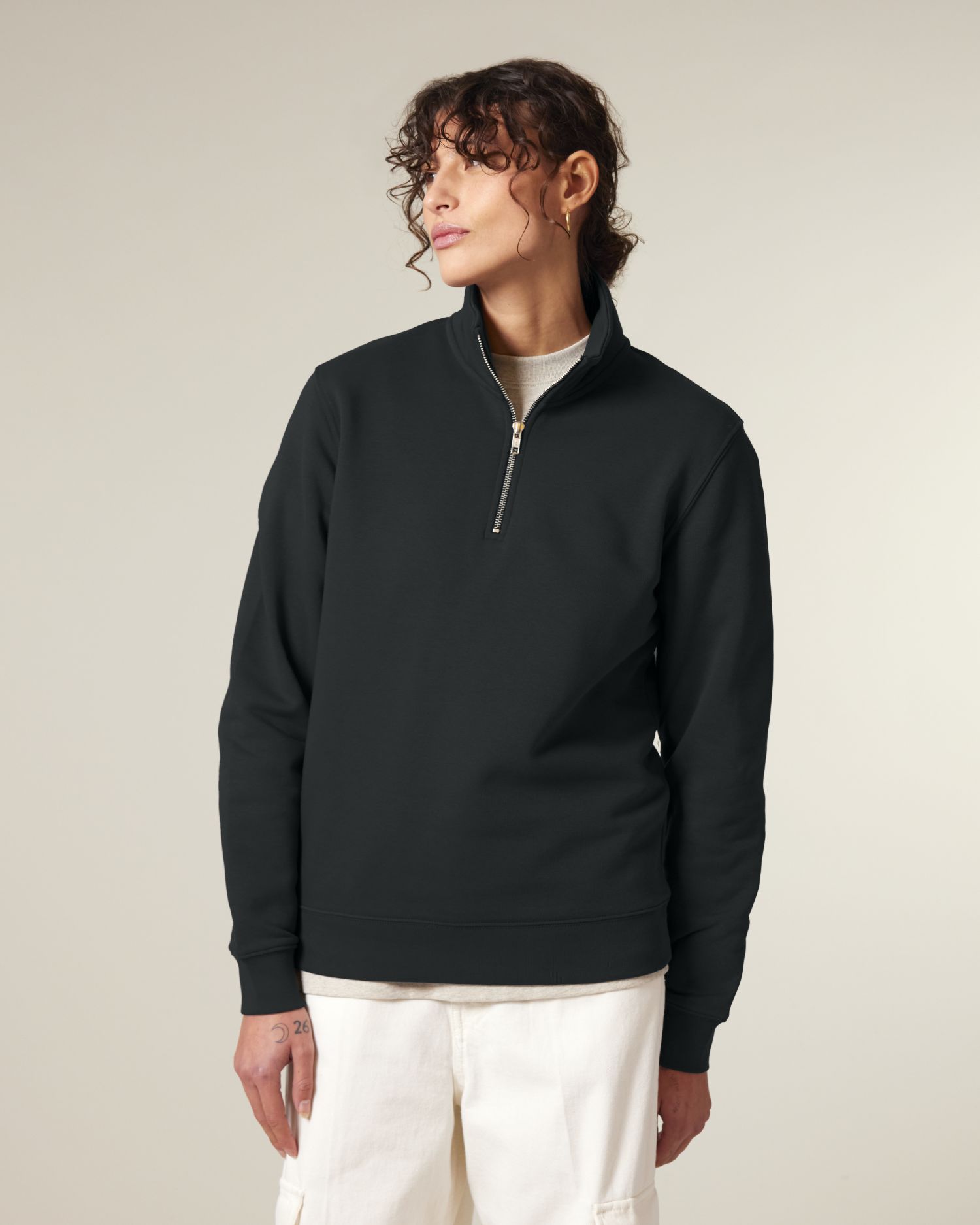 SFC5_STSU204_C002 Trucker 2.0 - The unisex quarter-zip sweatshirt - Image 1