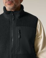Liner - The unisex sleeveless sherpa jacket - Image 3